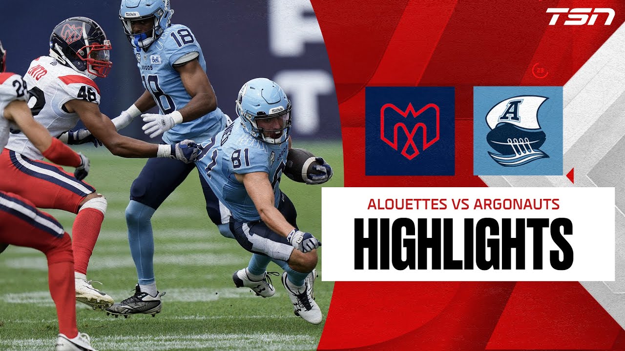 CFL WEEK 14: Argos vs. Alouettes