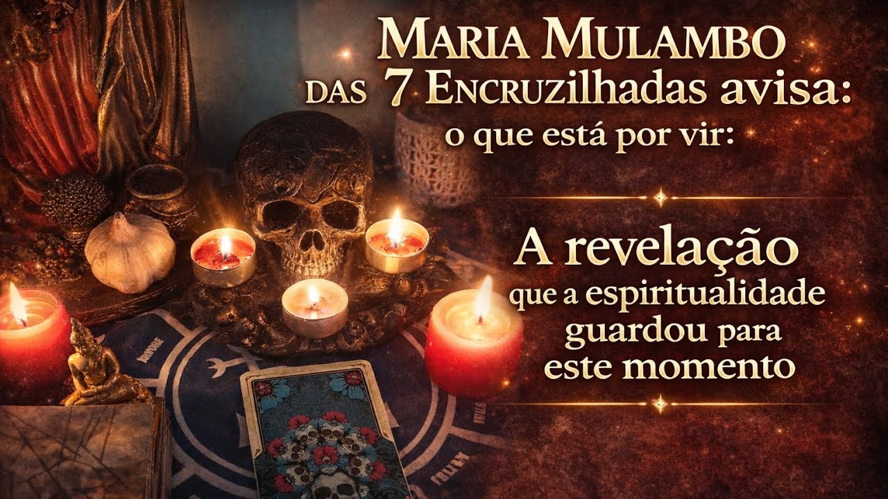 Maria Mulambo das 7 encruzilhadas: o que a espiritualidade guardou para esse momento.