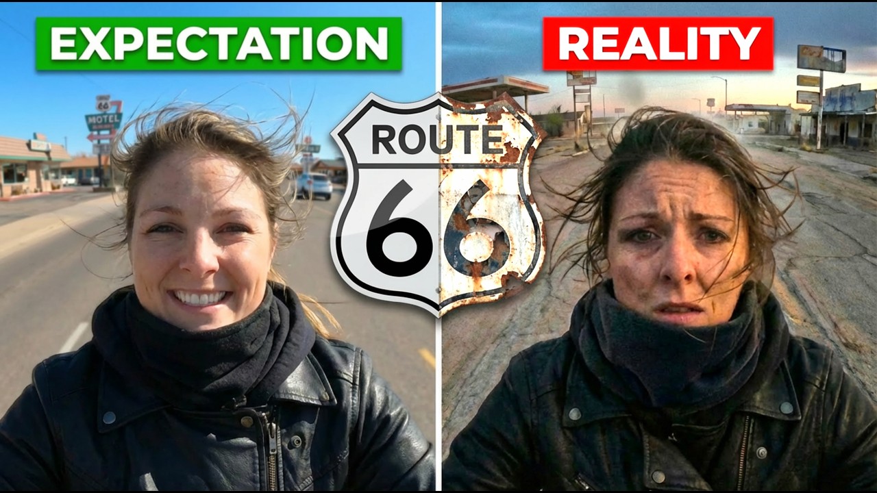 Заброшенная Америка: Настоящая трасса Route 66, которой 100 лет.