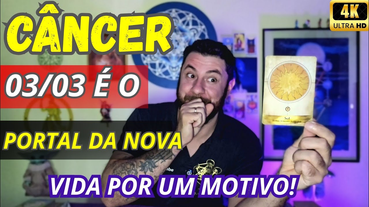 CÂNCER-O QUE ACONTECEU ANTES É FICHINHA PERTO DO QUE COMEÇA HOJE!