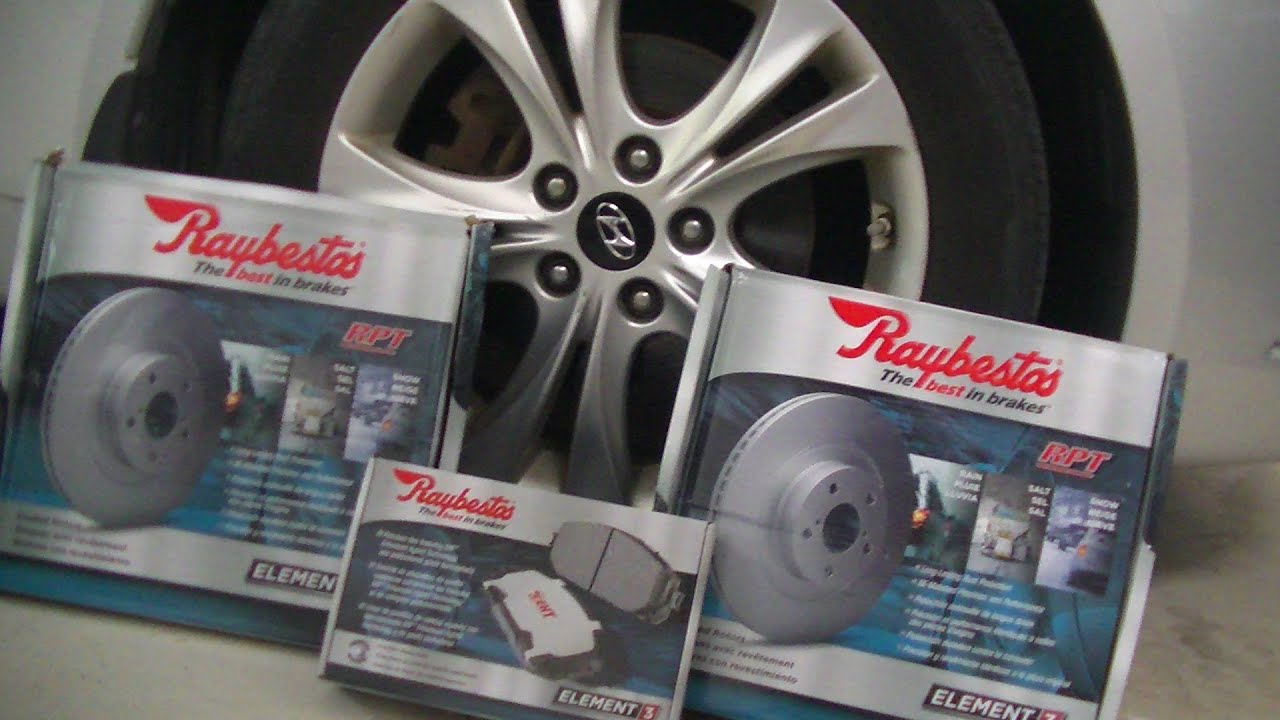 How to change front brake pads and rotors on a 2011-2019 Hyundai sonata and Kia optima