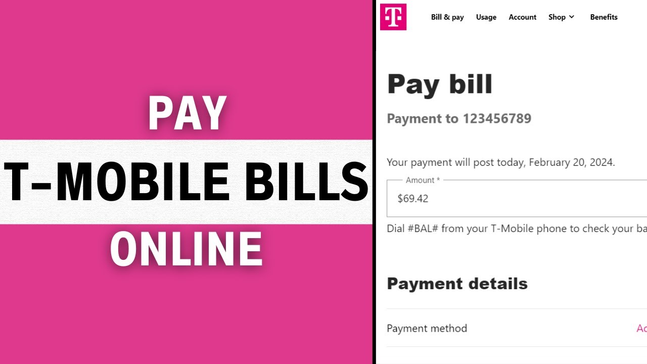 Как оплатить счета за телефон T-Mobile онлайн (пошаговое руководство)