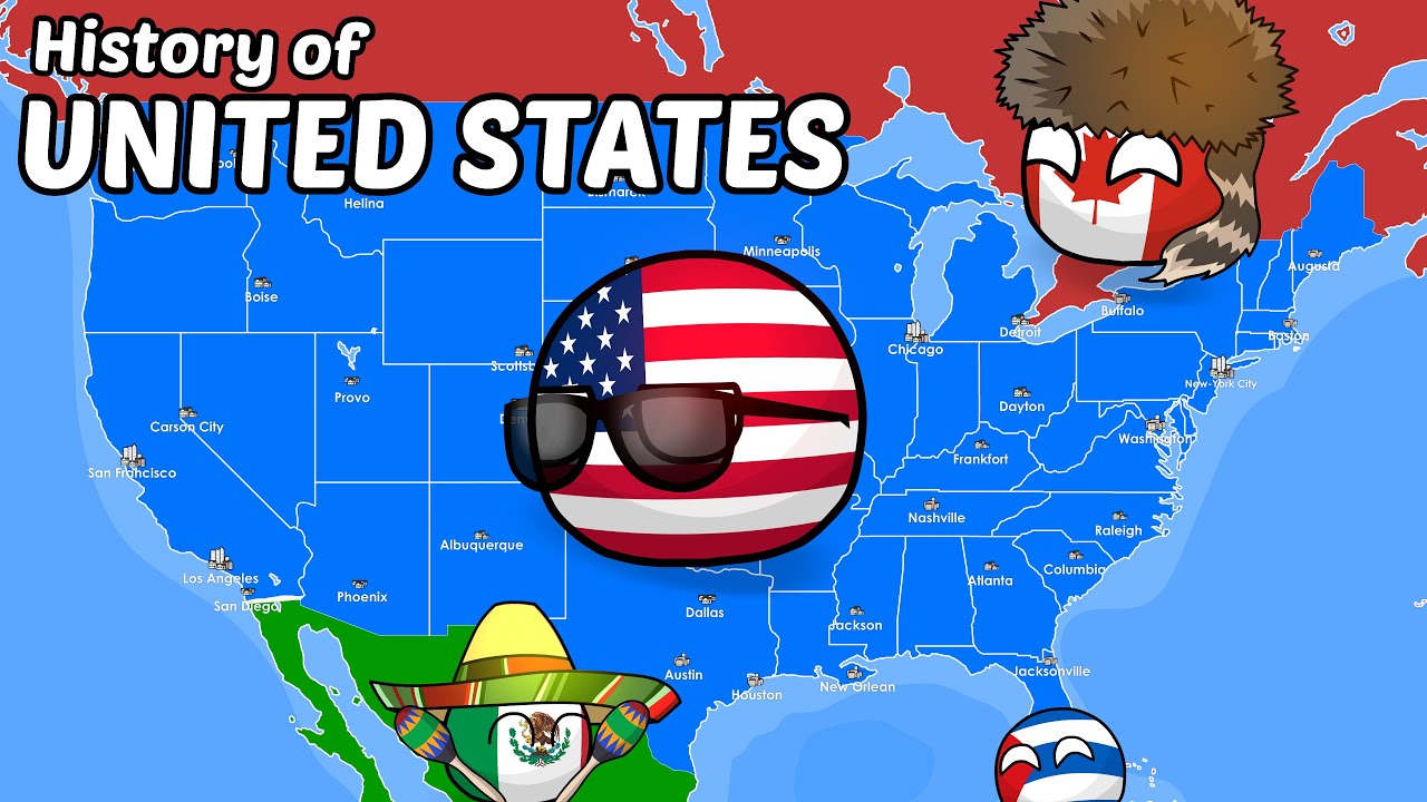 History of USA | Countryballs