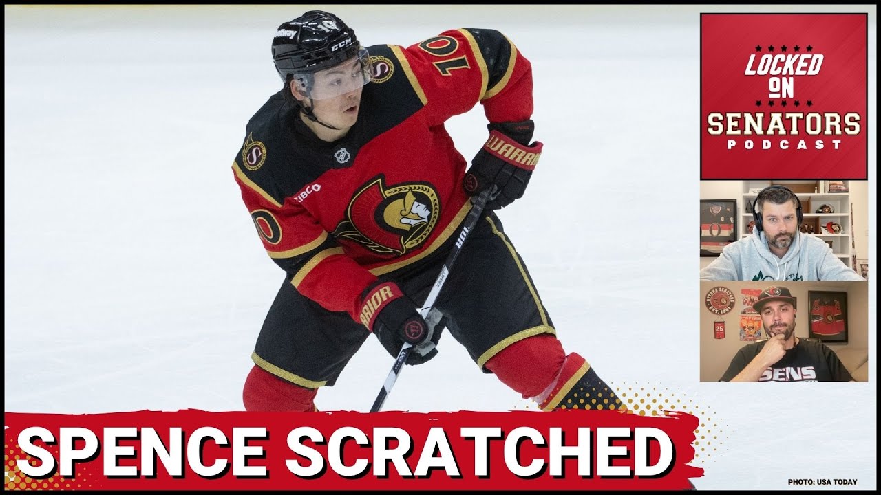 Ottawa Senators Encouraged Despite Loss To Oilers, Scratching Jordan Spence + Brady Tkachuk Update