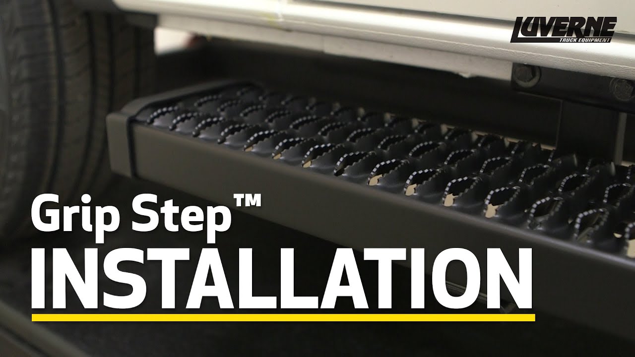 LUVERNE Install: Grip Step™ on Freightliner Sprinter WORKER Cargo Van - 400744, 415100