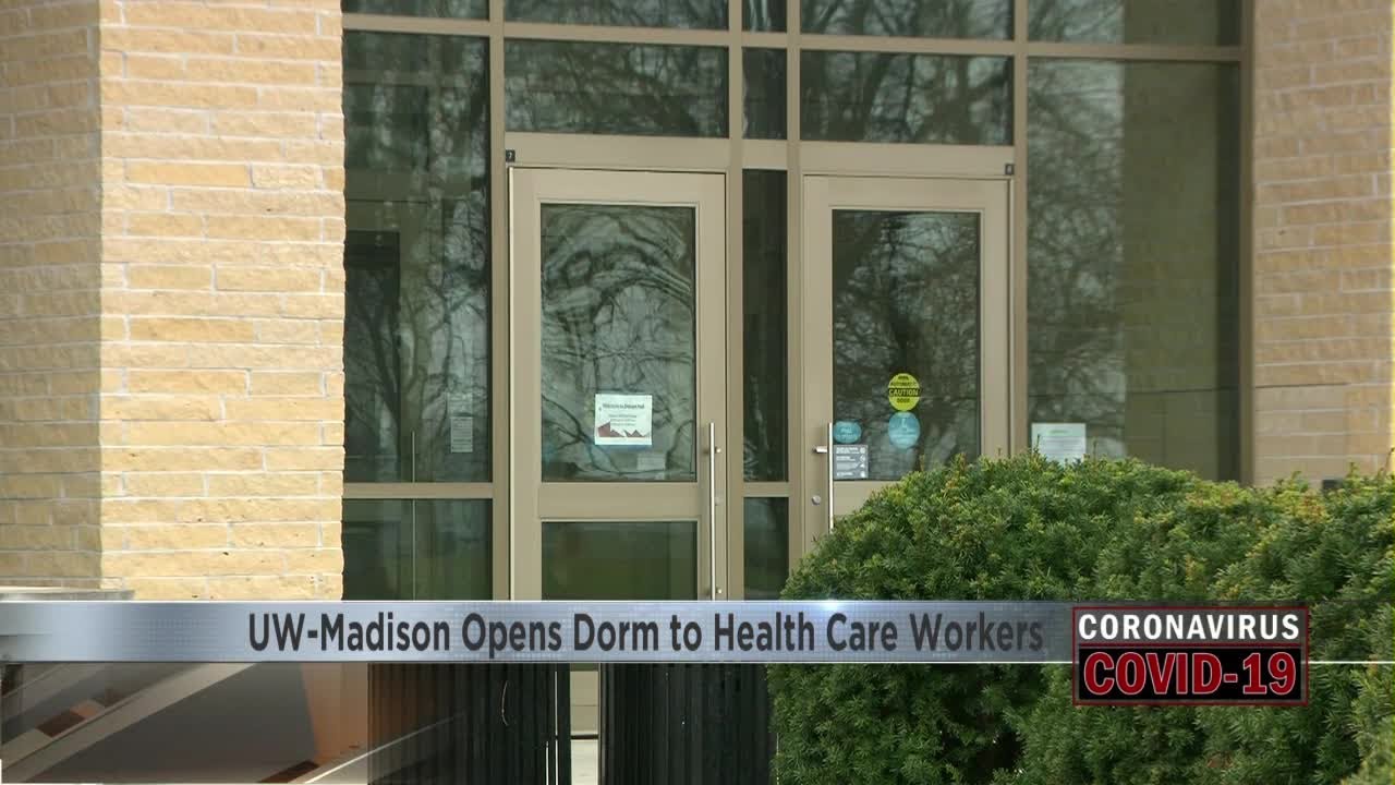 UW-Madison Opens Dorm to Health Care Workers