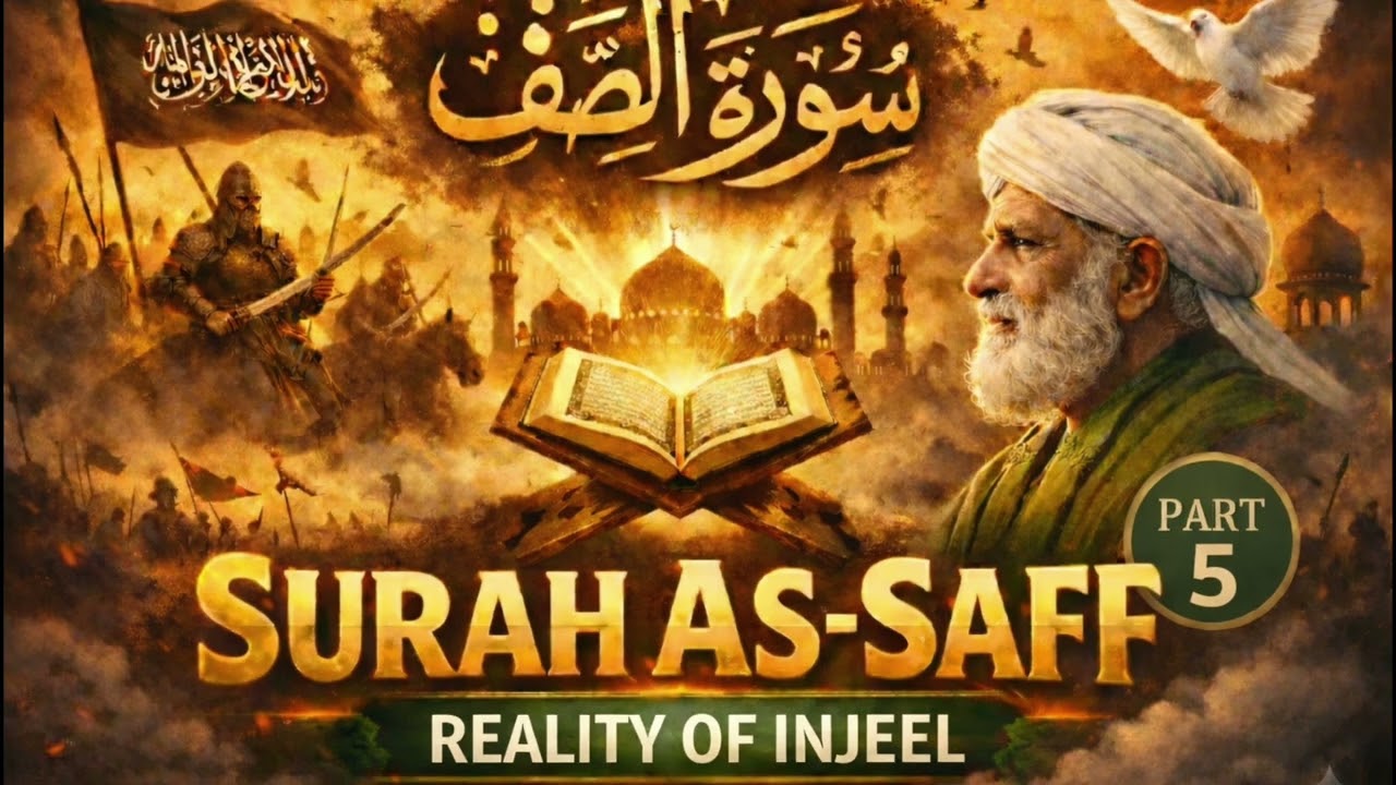 Sureh As-Saff With Urdu Translation and Reality Of Injeel must Watch This Video♥️.#quran#surehassaff