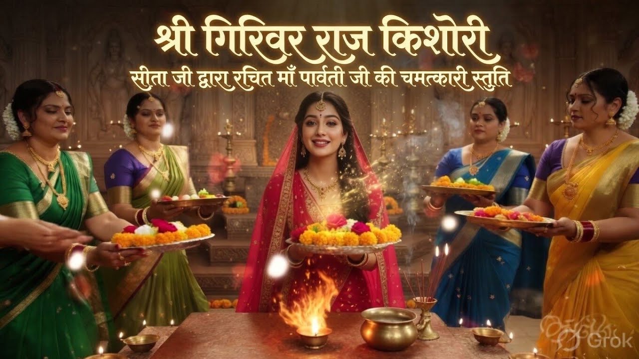 Navratri Special 2026 🔱 सुनु सिय सत्य असीस हमारी | माता गौरी का दिव्य आशीर्वाद  #Ramcharitmanas  