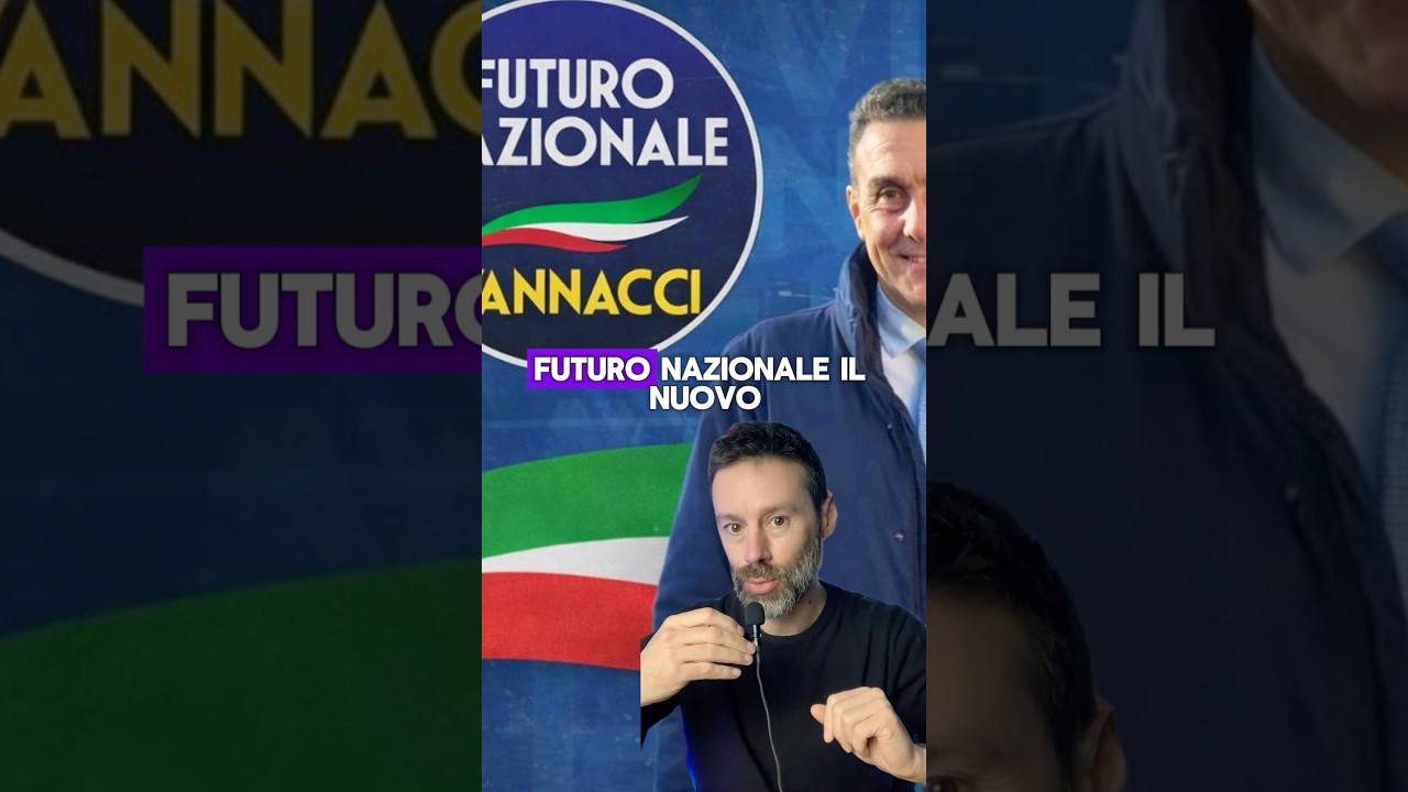 L&rsquo;ORIGINE del partito di VANNACCI