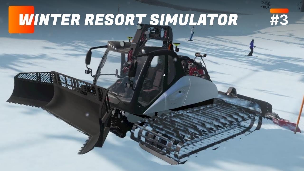 WRS2 Mit dem Prinoth Leitwolf eine schwarze Piste präparieren  #3 | 2K | Winter Resort Simulator 2