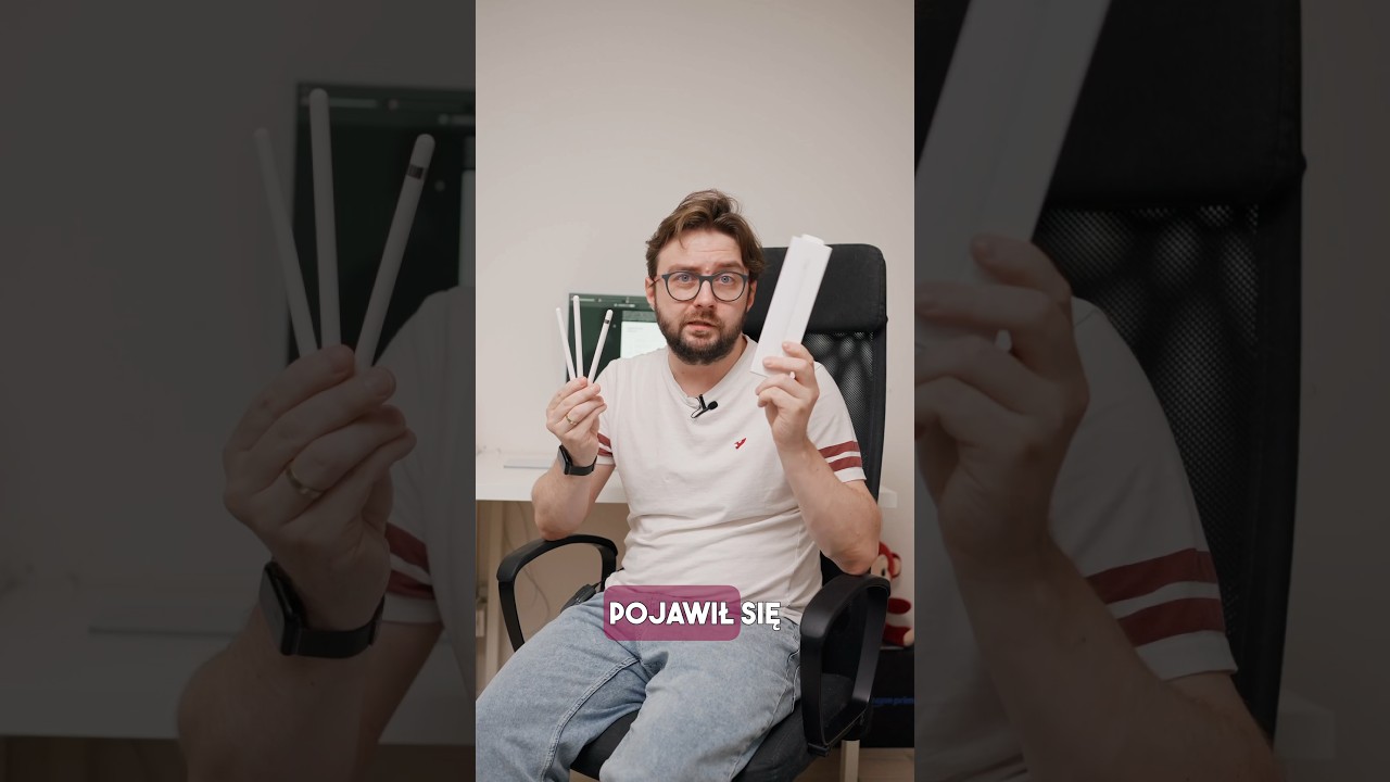 Apple Pencil 1, 2 i USB-C. Jakie są r&oacute;żnice pomiędzy rysikami od Apple&rsquo;a? #apple #applepencil