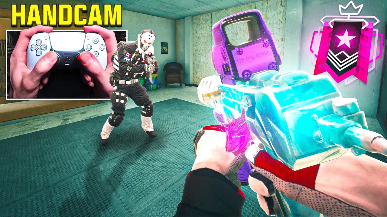 R6 CHAMPION HANDCAM + BEST NO RECOIL SENSITIVITY (RAINBOW SIX SIEGE)