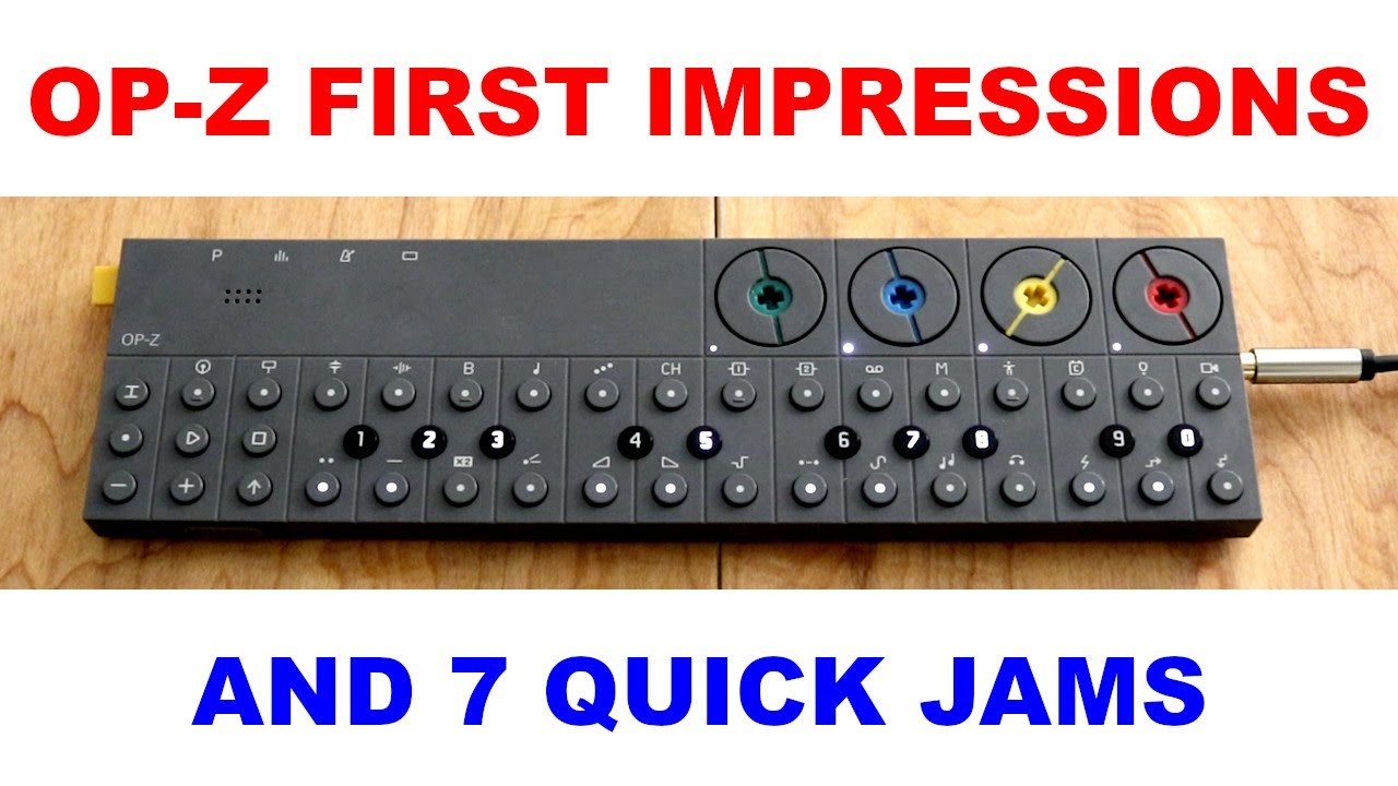 Teenage Engineering OP-Z jam and review - 3 days, 7 patterns, and first impressions