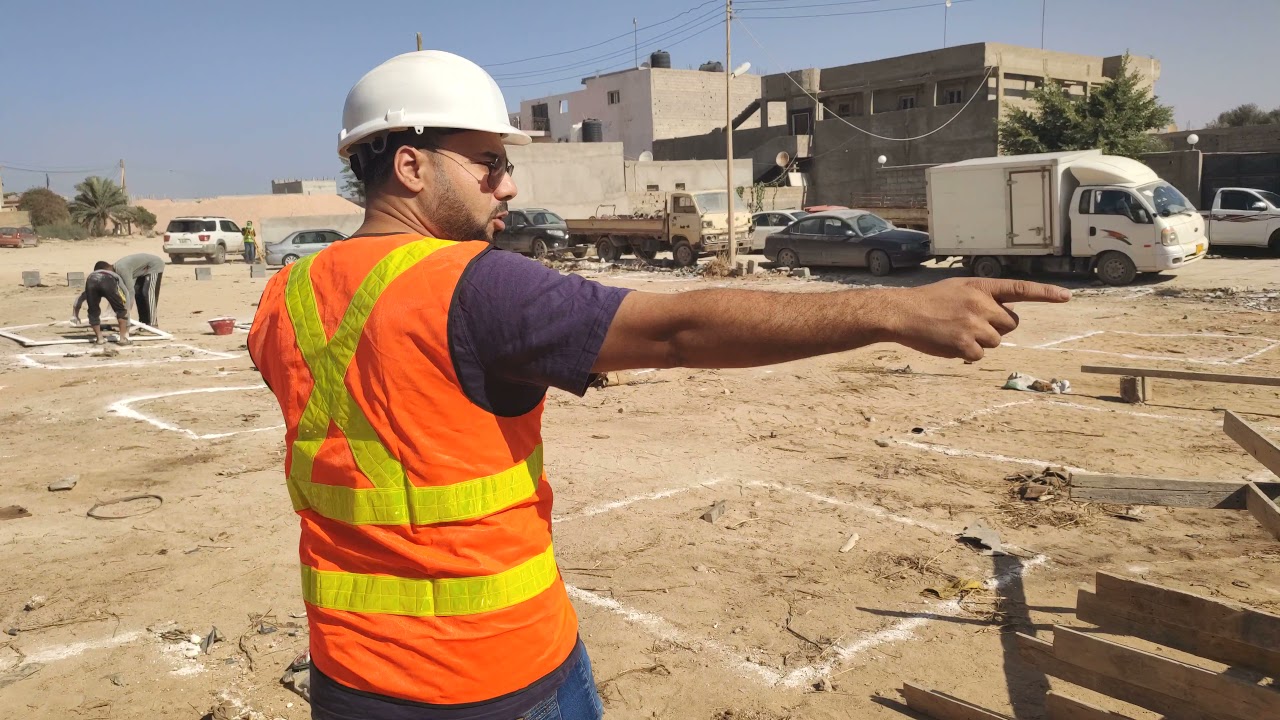كيف يقوم المساح باسقاط مواقع القواعد بجهاز التوتل استيشن بدلا عن الخنزيرة؟