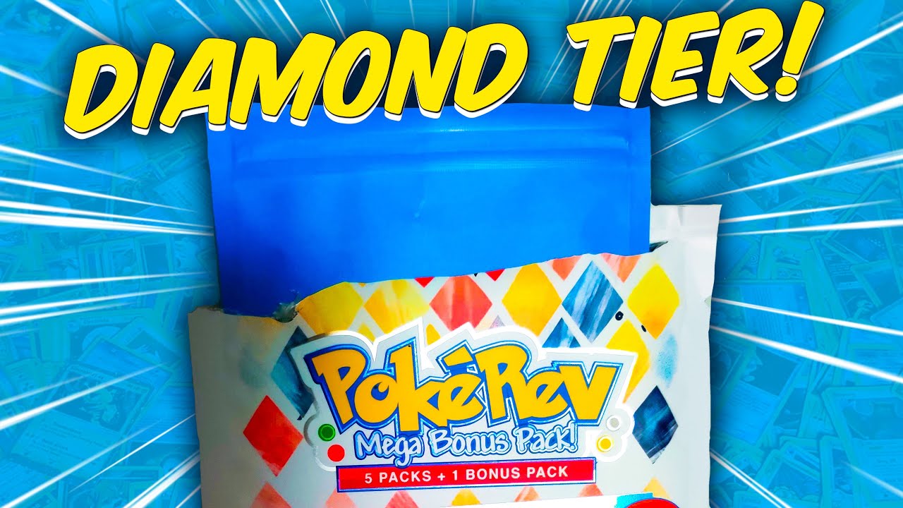 Я получил набор PokéRev 6.0 Diamond Tier Pack (базовый набор Pokémon 1-го издания)