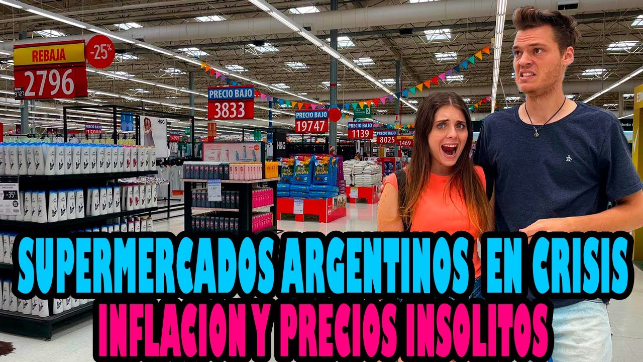 La BRUTAL CRISIS en los SUPERMERCADOS argentinos| Caída HISTÓRICA del CONSUMO y PRECIOS ELEVADOS