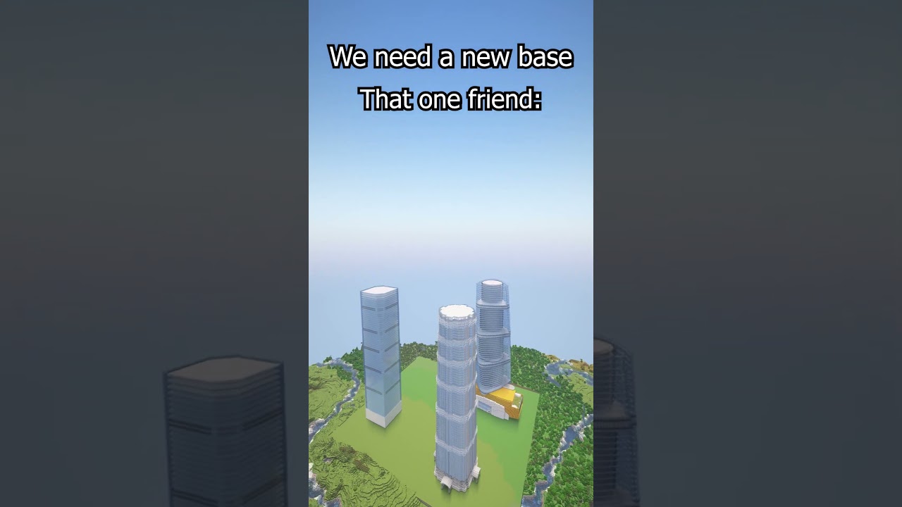 Jin Mao Tower, Shanghai Tower, and Shanghai World Financial Center | #minecraftbuilding #minecraft