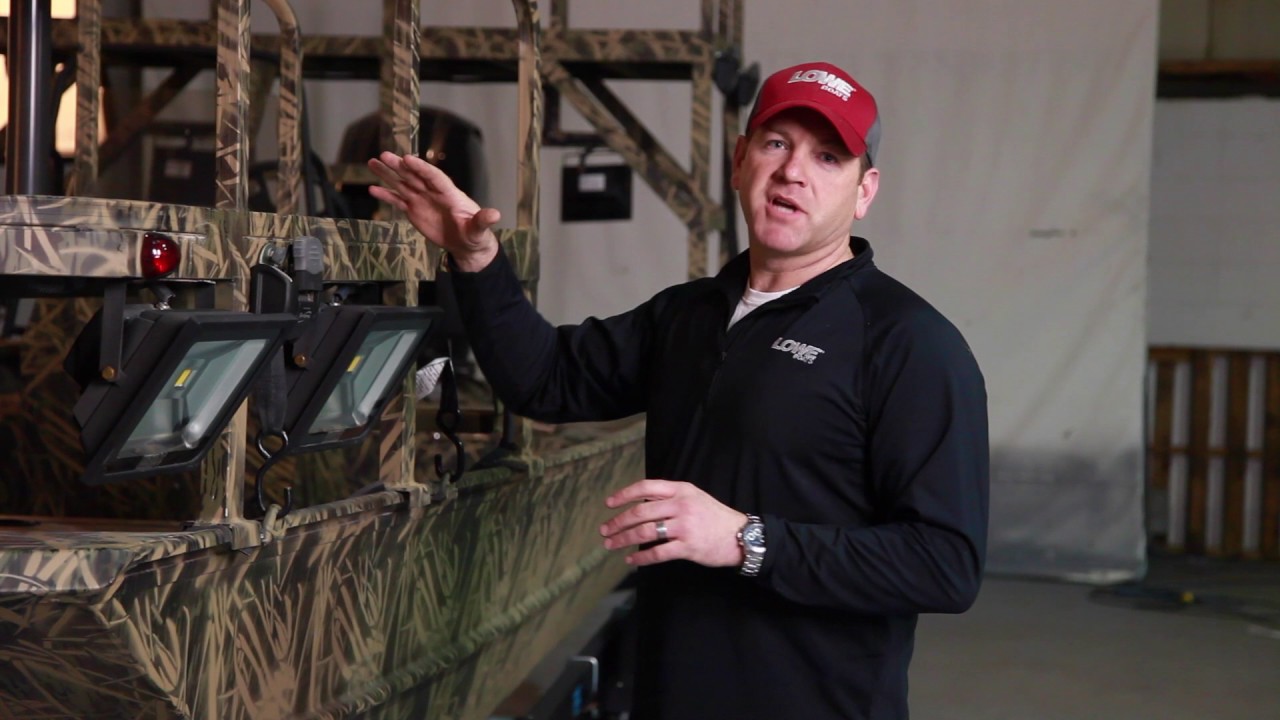 2017 Lowe Archer Bow Fishing Boat Walk Around