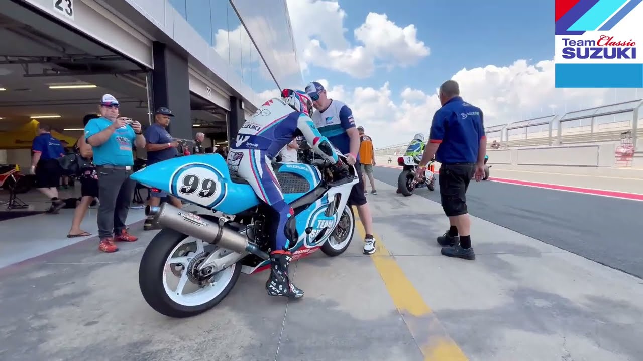 SA Classic TT 2024: Team Classic Suzuki Danny Webb Kyalami