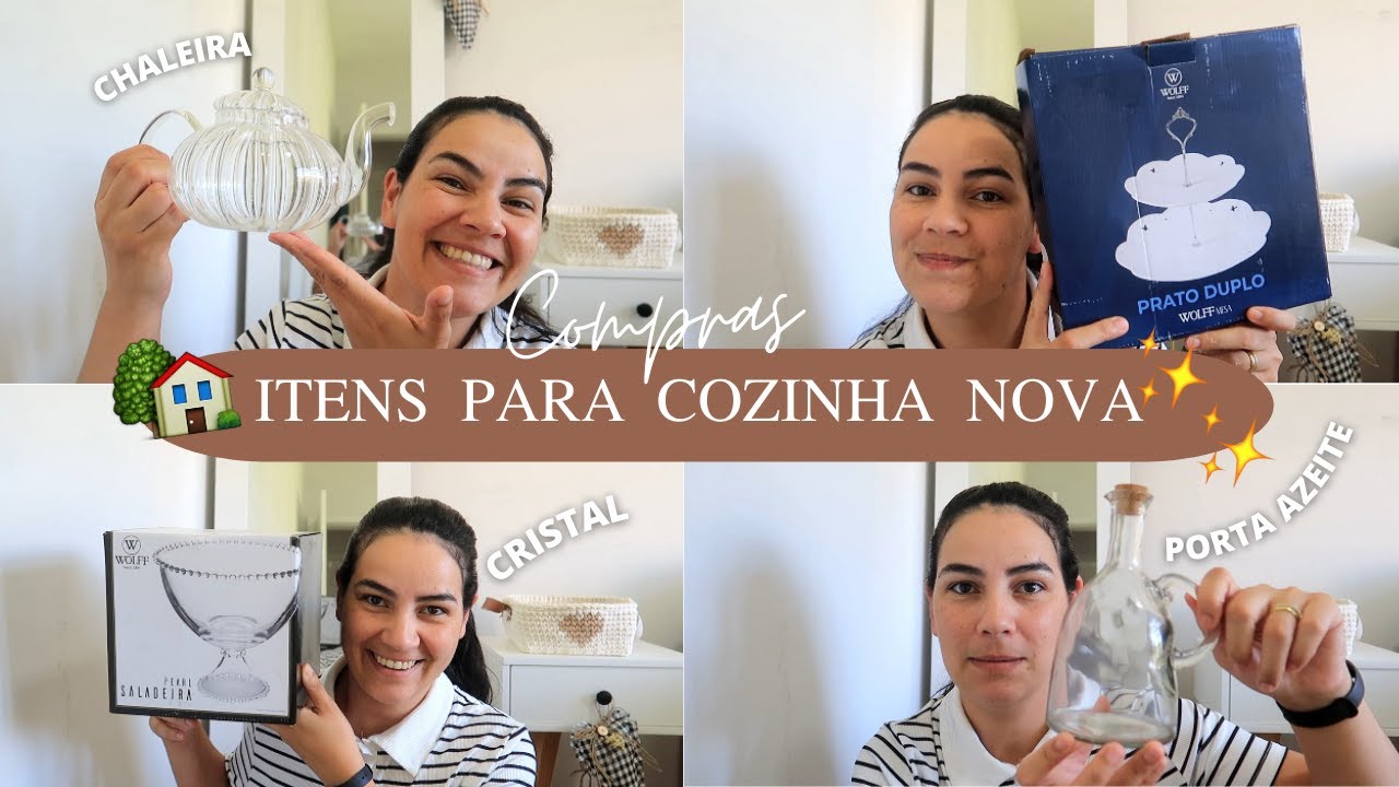 COMPRAS PARA COZINHA NOVA  - Privalia, Lyor, Wolff, Tupperware e mais ♥ RENOVANDO O ENXOVAL