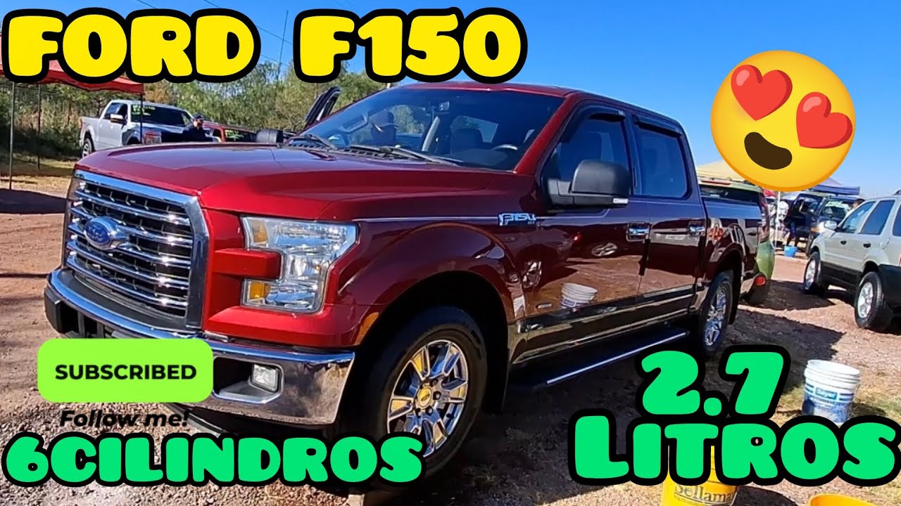 FORD F150 EN 6 CILINDROS 2.7 LITROS EN AUTOTIANGUIS JUAN PABLO SEGUNDO. 