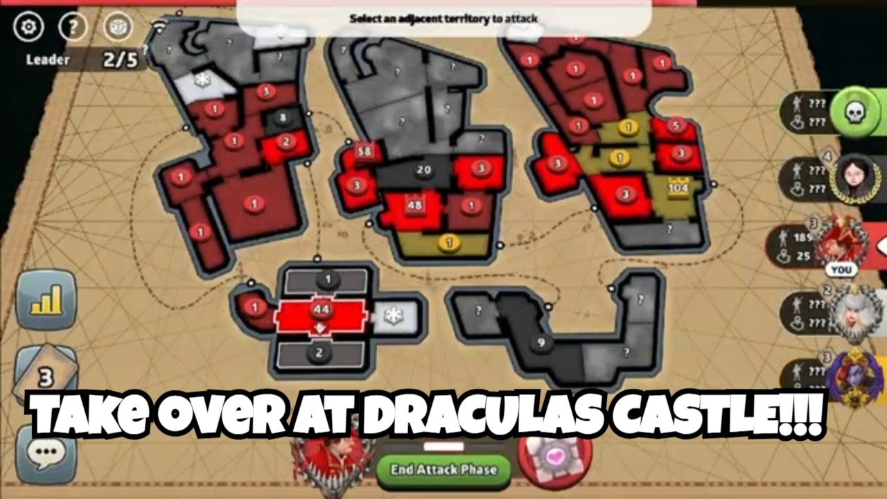 RISK Battle Rages On Dracula's Castle Takeover!