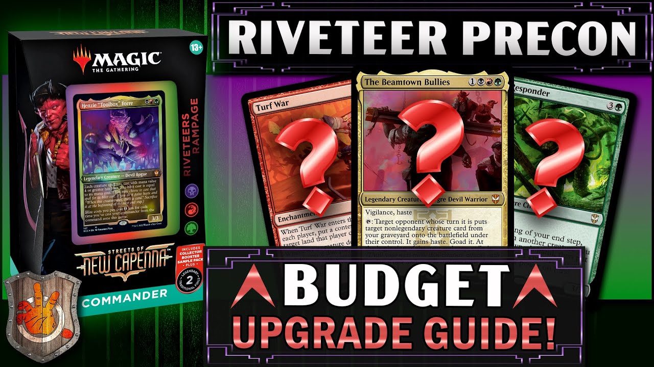 “Riveteers Rampage” Budget Upgrade Guide - New Capenna | The Command Zone 463 Magic: The Gathering