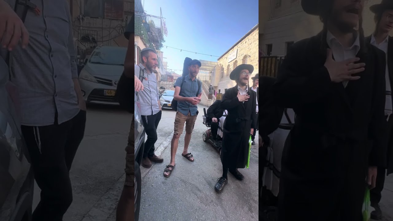 דיבייט רחוב עם נטורי קרתא חלק 2. ספי גלדצהלר VS מרדכי הירש
