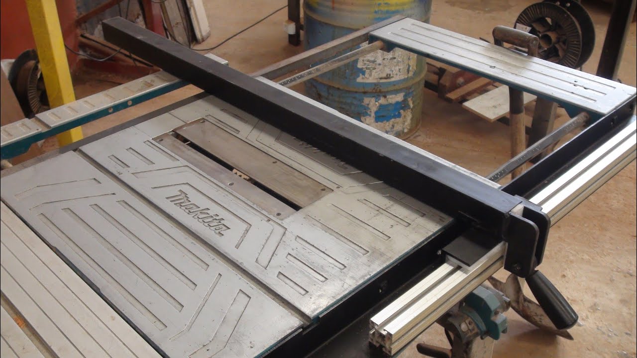 Fabricando uma régua paralela para Makita MLT100