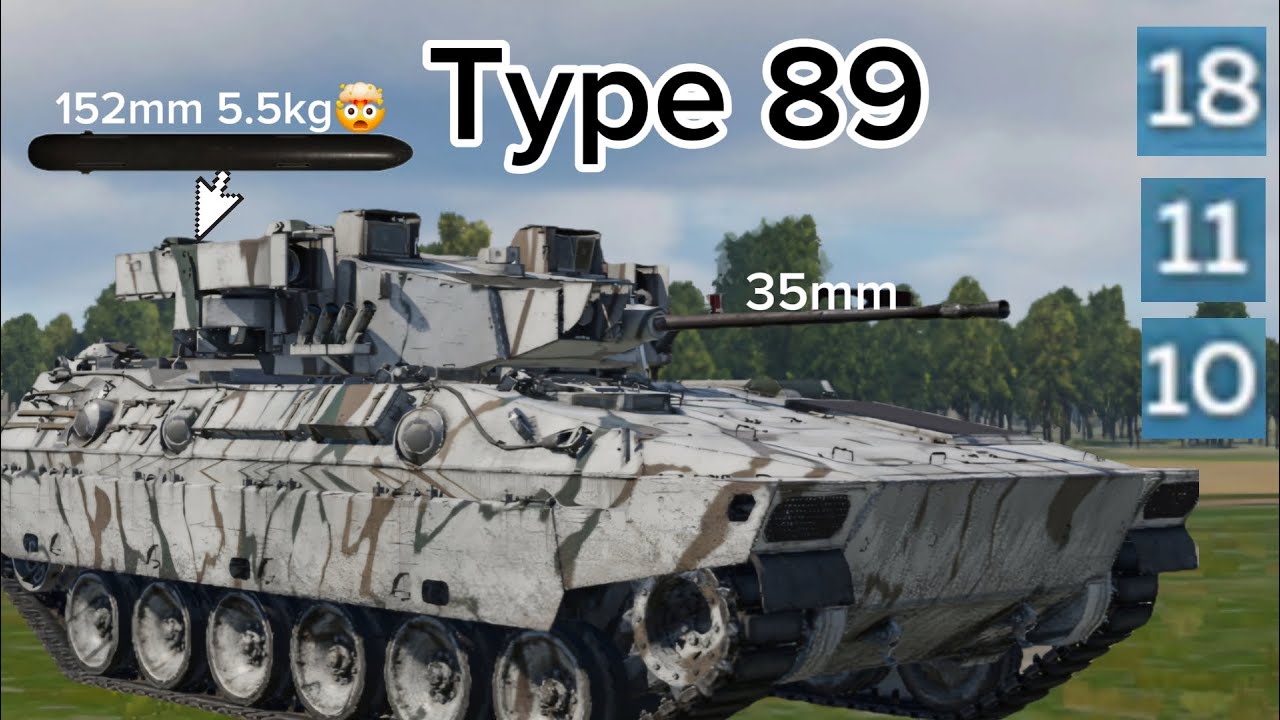 War Thunder Mobile | The Type 89 one of the best ifvs in game🇯🇵🤤