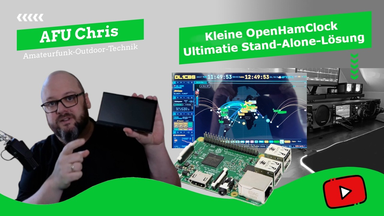 OpenHamClock & Raspberry Pi: So geht echte Automation! 📻. #amateurfunk #cbfunk #hamradio