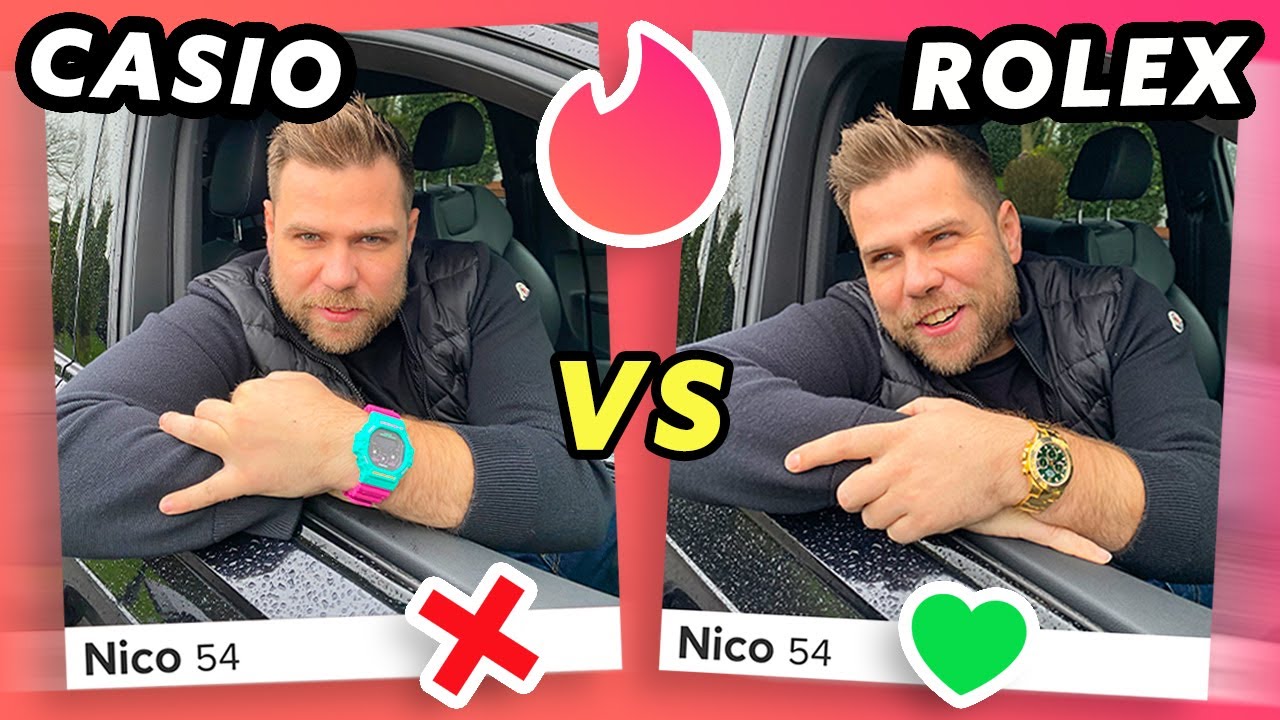ROLEX VS CASIO: Tinder Experiment