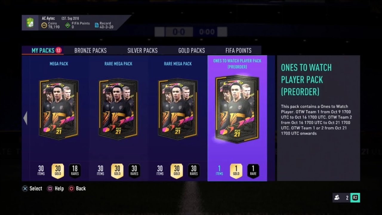 GUARANTEED OTW PACK! FIFA 21 Ultimate Team