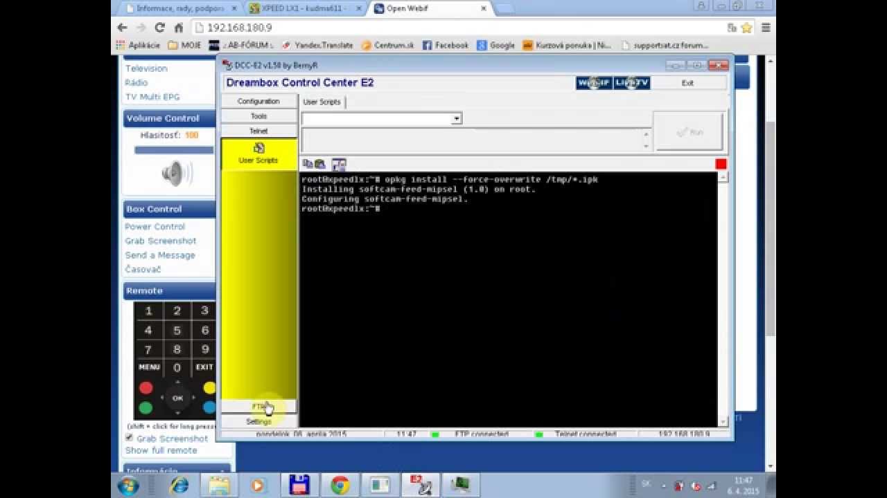 Install softcam feed