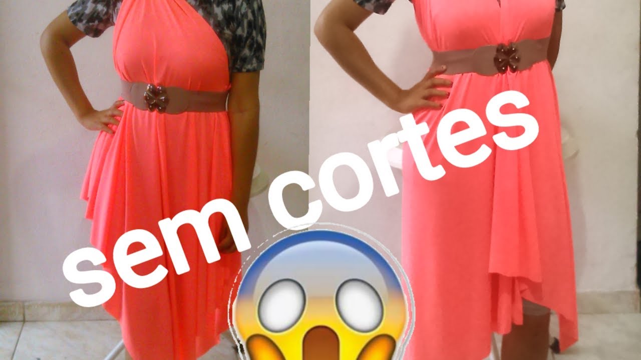 TUTORIAL - roupa de dança sem CORTE e sem costura