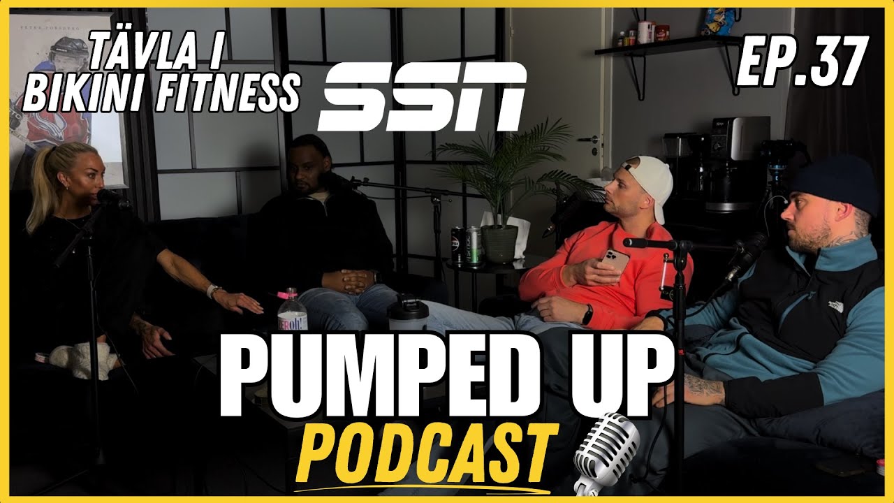 EP.37 Vilka borde INTE tävla i Bikini? Med Antonia! PUMPED UP PODCAST.