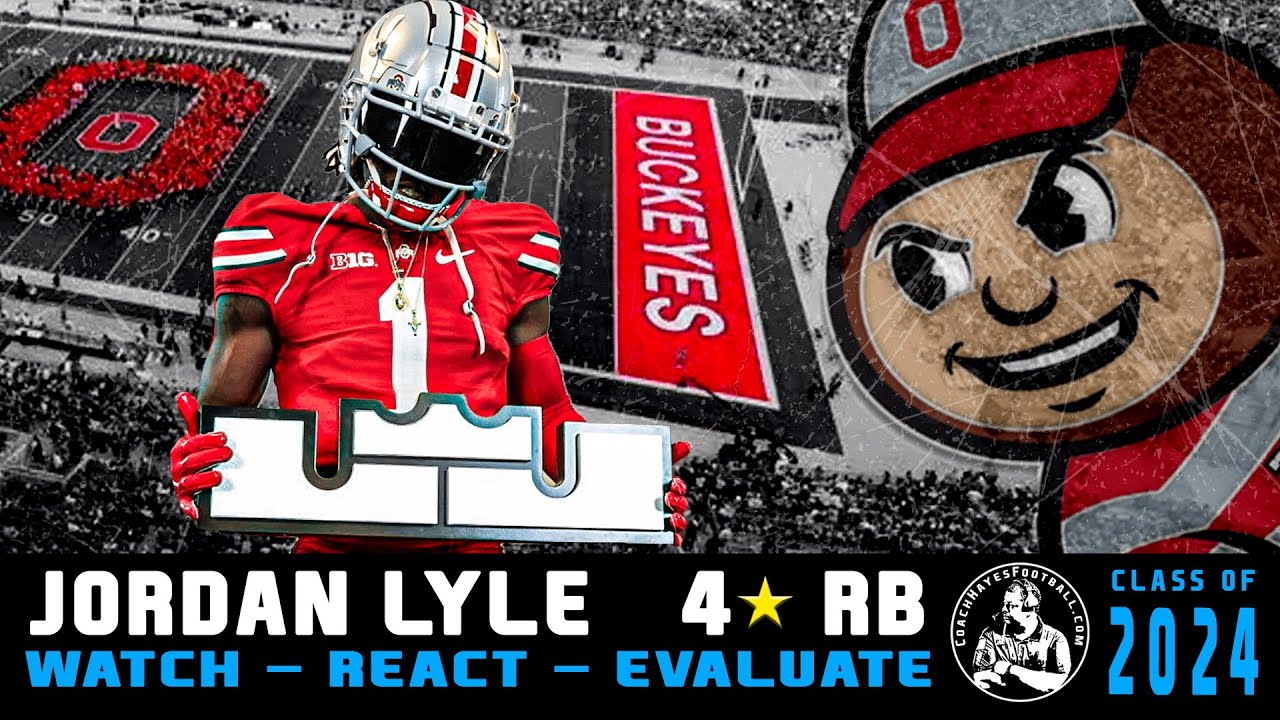 4⭐ Jordan Lyle is a complete RB | OHIO STATE 🌰 Commit  | #WRE24 🟡
