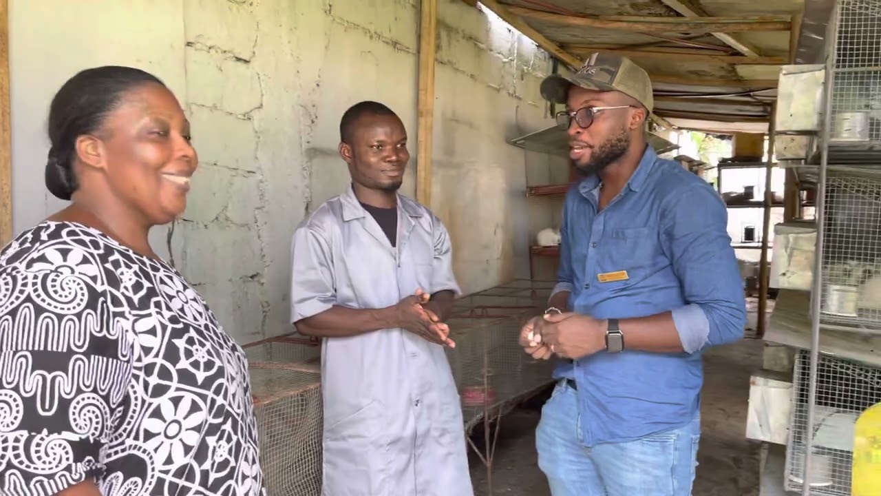 Pari gagné  Mme KACOU: de 0 lapin vendu en 6mois, elle passe à 115 en seulement 1mois de formation