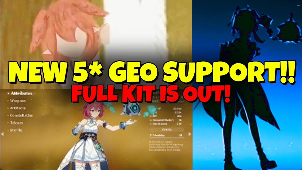 NEW LEAKS! Linnea’s Kit is PACKED — Full 6.5 Gameplay, Geo Support & Easy Breakdown - Genshin Impact