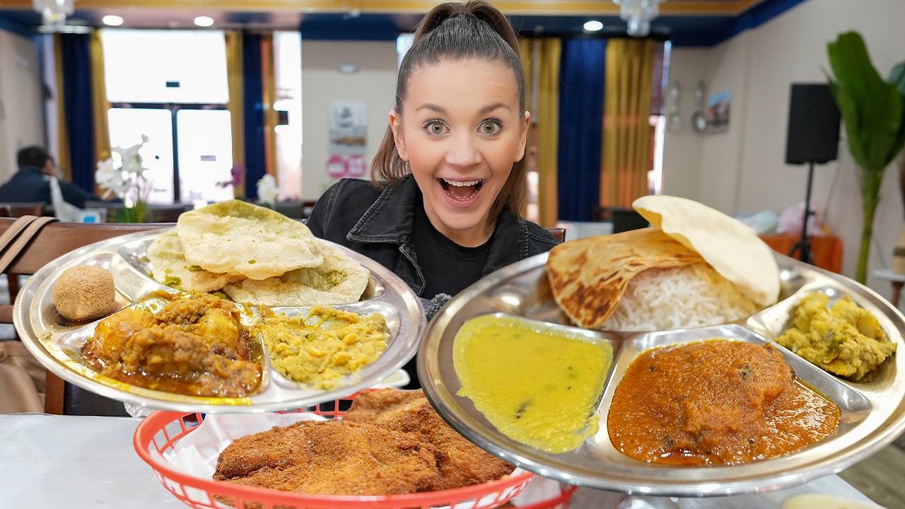 Eating Homemade EAST INDIAN FOOD | I Was NOT Prepared for That Flavor!
