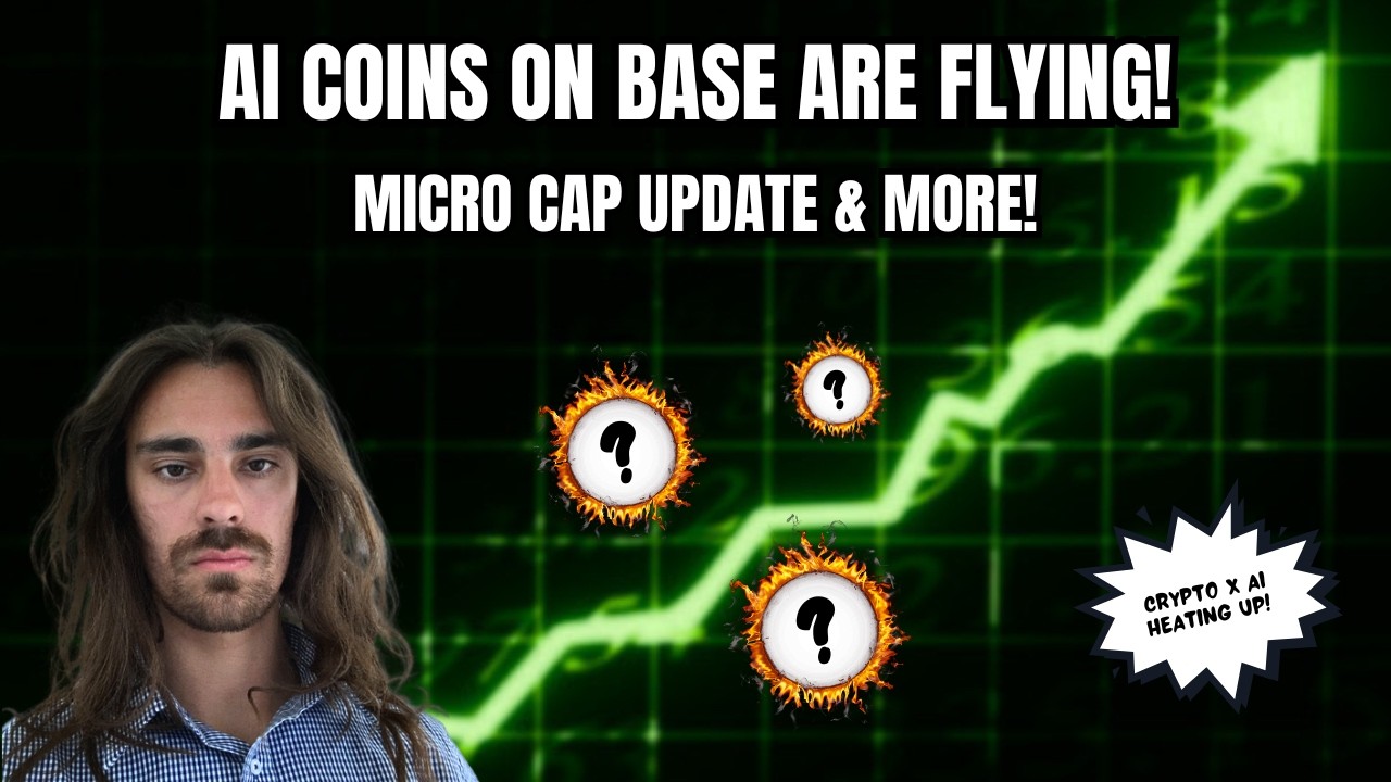 AI-МОНЕТЫ НА BASE ВЗЛЕТАЮТ! (ОБЗОР МИКРОКАПОВ И ДРУГОЕ!)