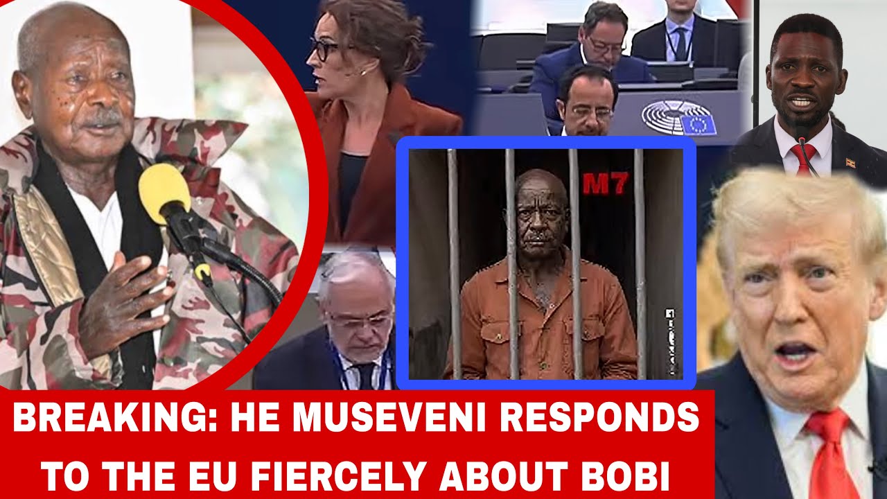 Breaking: President Museveni fiercely responds to Uk and EU parliament about Bobi Wine’s arrest  
