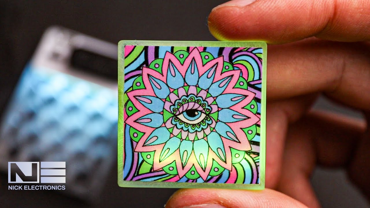 How I made LED Pin Badge