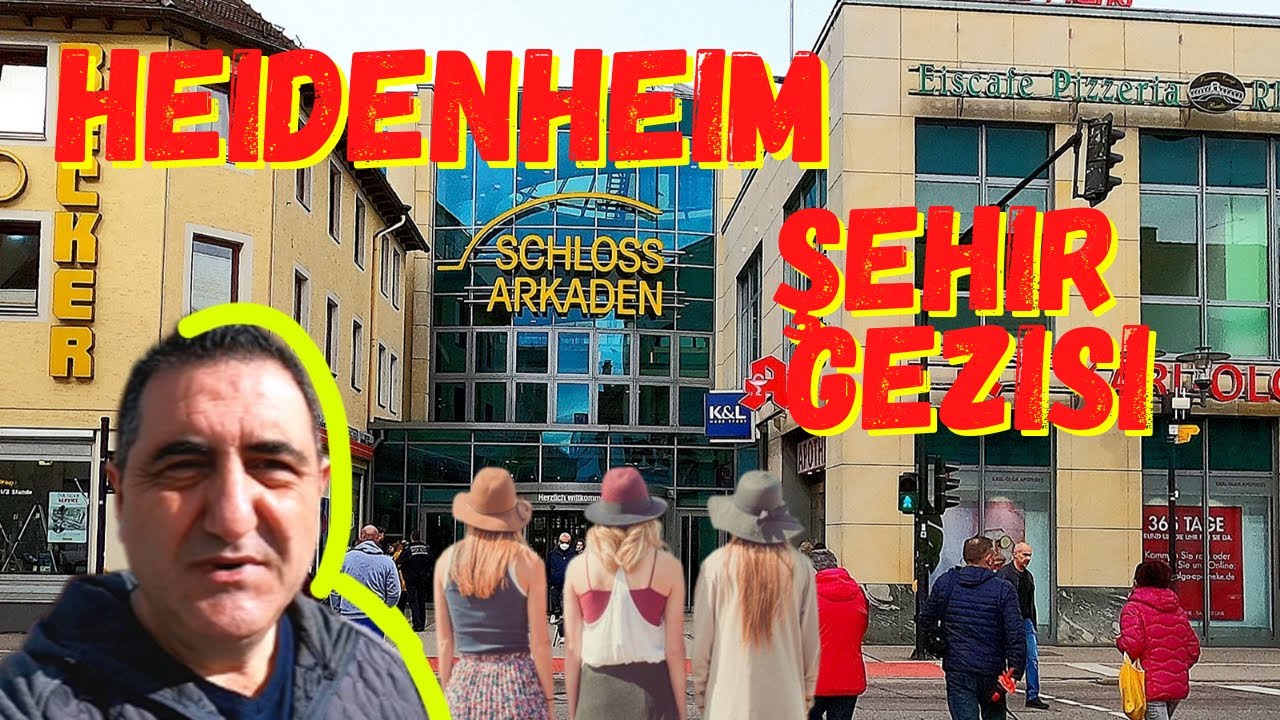 Heidenheim Şehir Gezisi | Almanyada Kasaba ve Köy hayatı