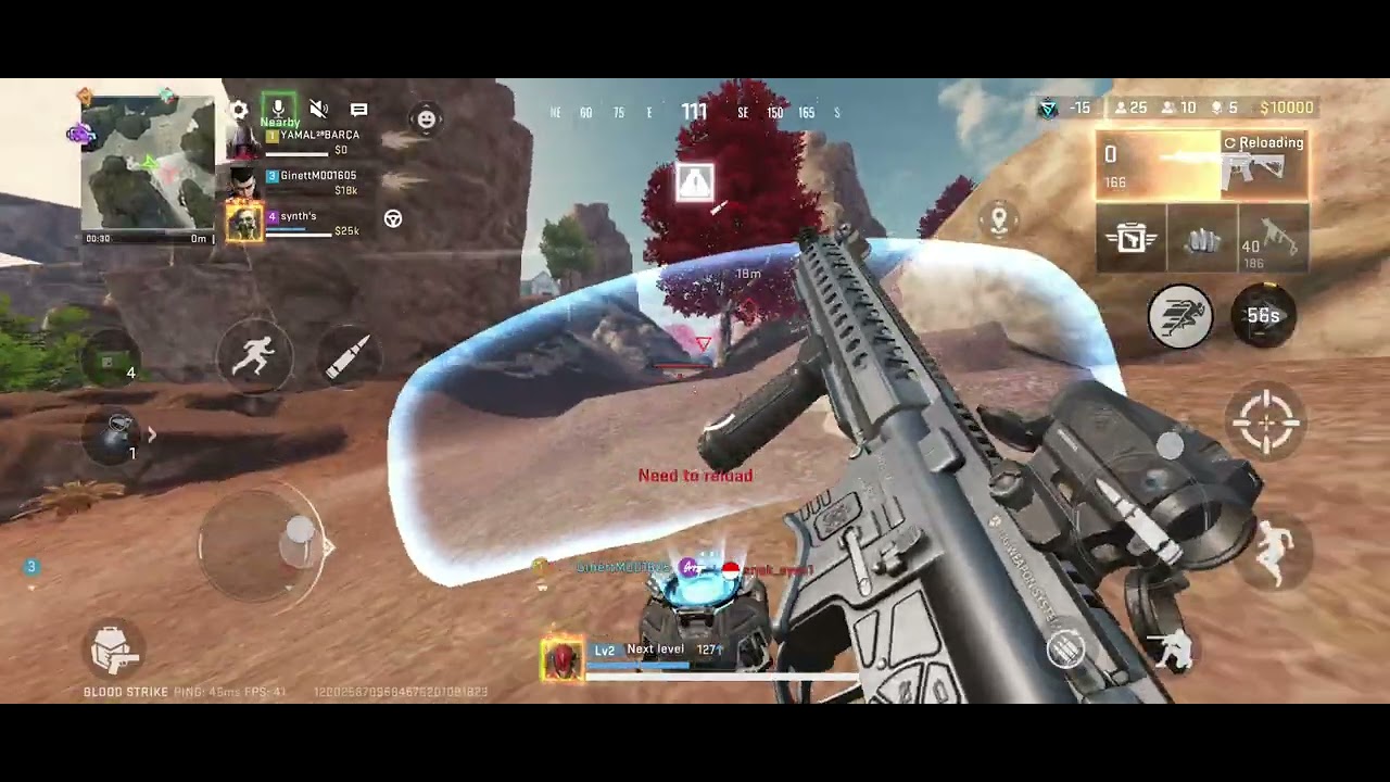 Blood Strick, Full Gameplay, Rank Match, 