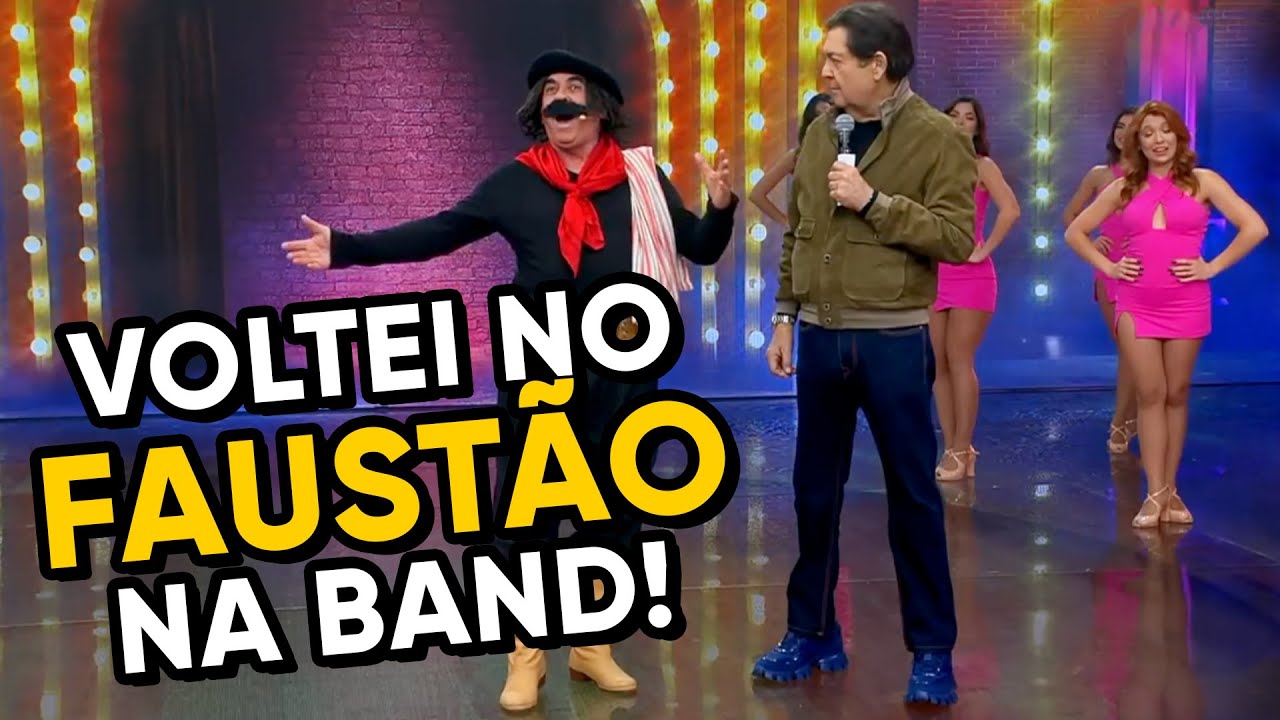 VOLTEI NO FAUSTÃO NA BAND!