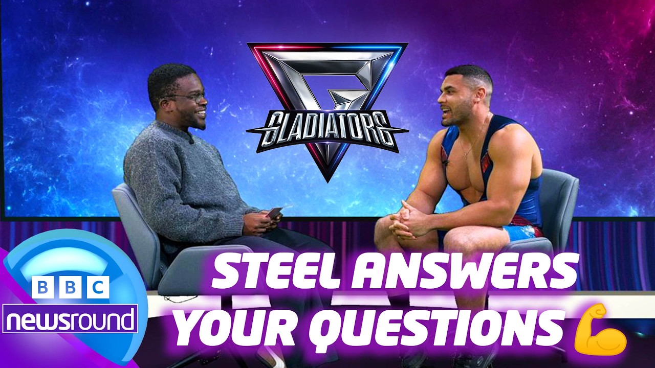 Gladiators Steel Answers Your Questions 💪 | Quarter Finals Preview | BBC Newsround