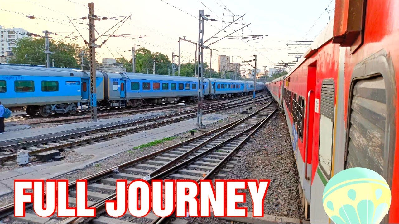Chandigarh to Goa : FULL JOURNEY : 12450 Cdg - Mao Goa sampark Kranti Express : konkan Railways
