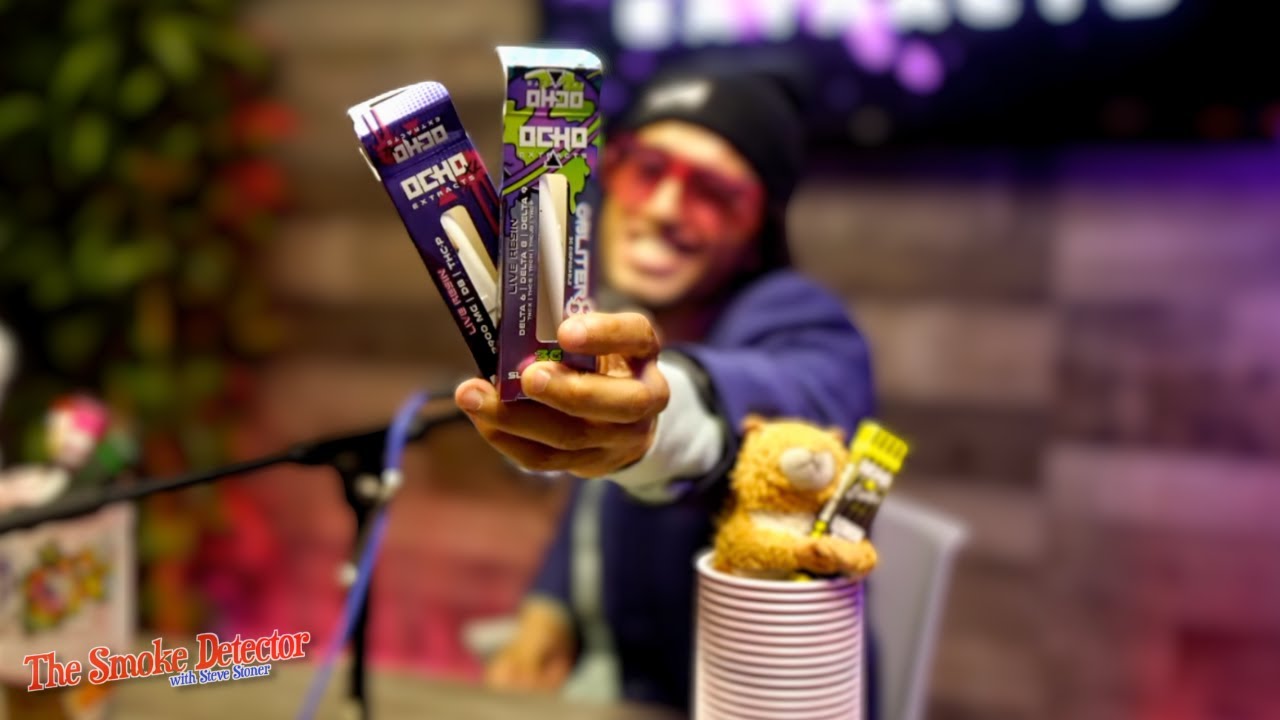 Ocho XL Blue Razz THCP Blend & Obliter8 Slazerbeam 3G Disposables Review