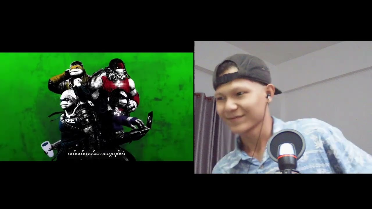 223 x Lil Kee Boi x Ah Sar - Push Up ( reaction by rapper kyaw gyi)